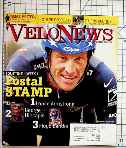 Velonews magazine august - august, 2004